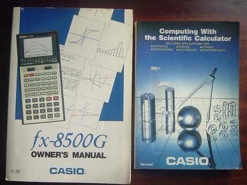 Manual Del Propietario Calculadora Casio Fx-8500g En Español