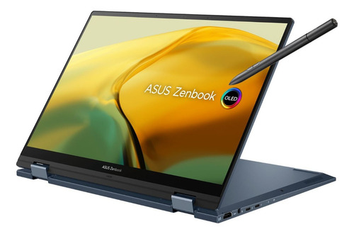 Notebook Asus Zenbook 14 Flip I7 16gb 512gb 14  2.8k Oled Color Negro