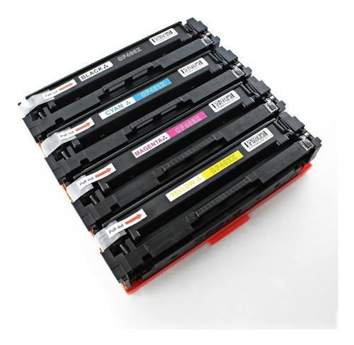 Pack X 4 Toner Alt Para Cf410a 410a Pro Color M477 M452