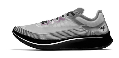 Zapatillas Nike Zoom Fly Nyc Urbano Hombre Ah5088-001   