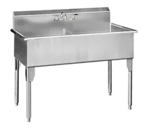 Comprar Fregadero De Dos Poncheras Industrial En Acero Inoxidable