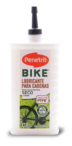 Lubricante P/ Cadena Uso Terreno Seco Penetrit Bike 110 .