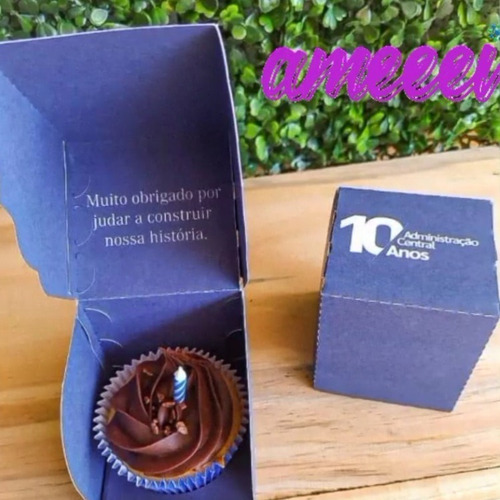 Caixa Para Cupcake  - Kit Com 20 Caixas