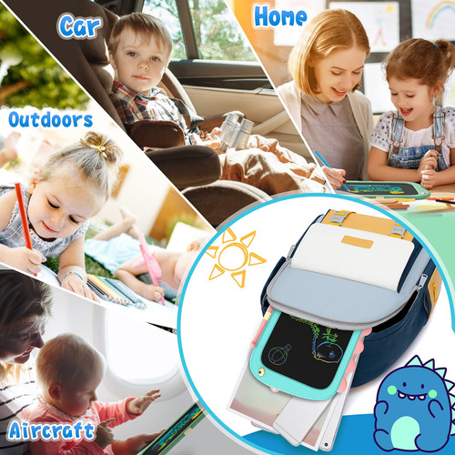 Tableta De Dibujo Orsen Dinosaur Lcd De 8.5 Pulgadas Para Ni