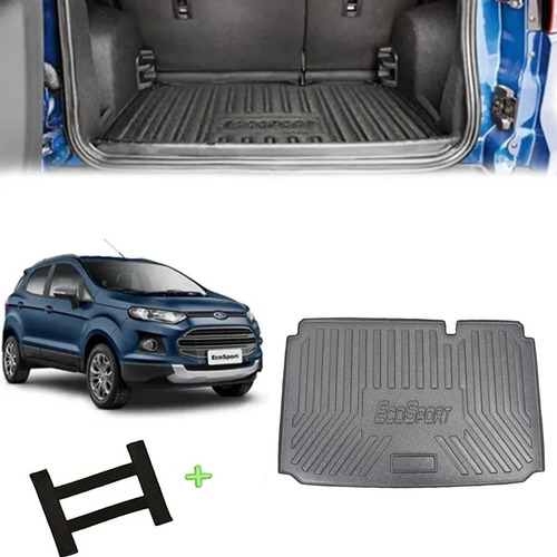 Kit Tapete Bandeja Porta Malas New Ecosport 2019 + Brinde