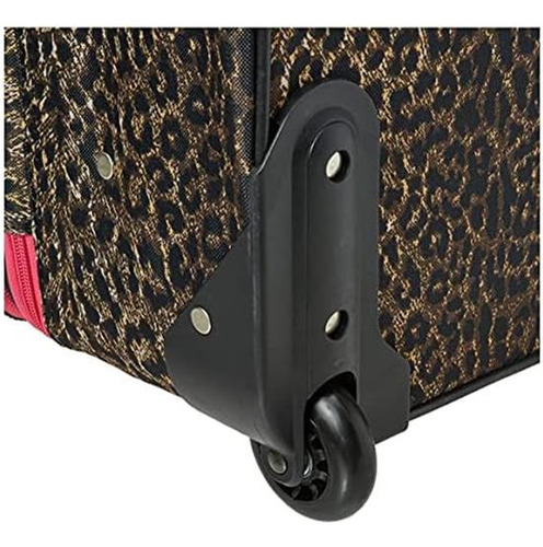 Set Equipaje Rockland Softside Con Manija Y Ruedas