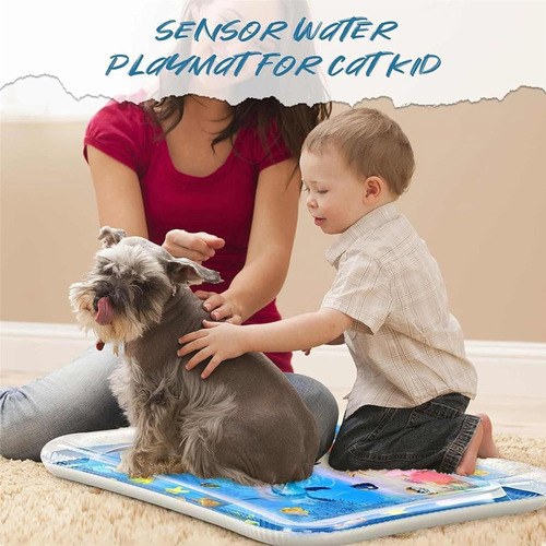 . Tapete De Brincar Para Cães E Gatos Com Sensor De Água