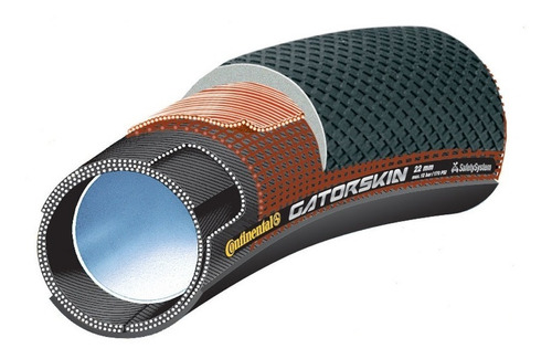 Pneu Continental Tubular Sprinter Gatorskin Duraskin 28x22mm