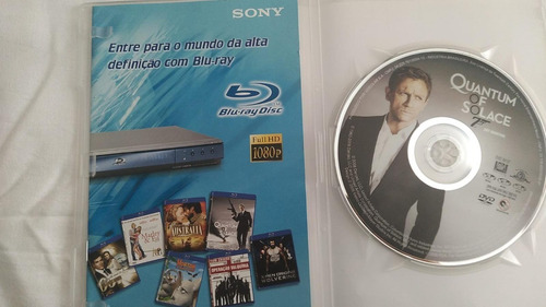 Dvd 007 James Bond Quantum Of Solace 2008 (Usado)