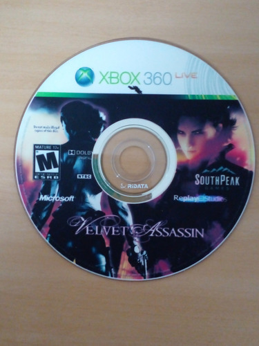 Velvet Assassin Para Xbox 360 Desbloqueado 