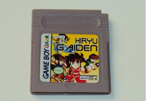 Hiryu No Ken Gaiden Para Game Boy - Funcionando