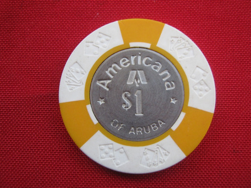 Ficha Casino Americana Aruba 1 Dolar 