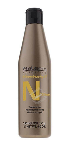 Shampoo Nutriente Para La Caída Del Cabello 250ml Salerm Co