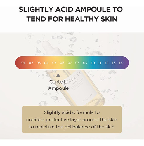 Suero facial en ampolla de centella asiática de Madagascar Skin1004