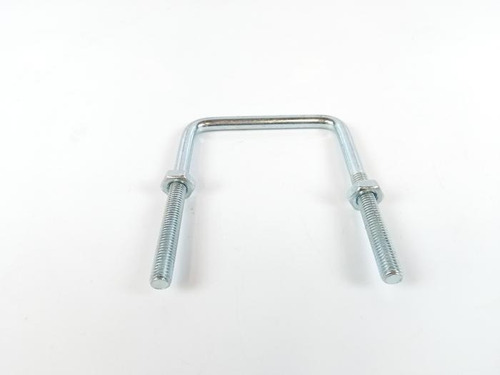 Abraçadeira Tipo U Quadrada 90x100mm M8x1.25 Em Aço