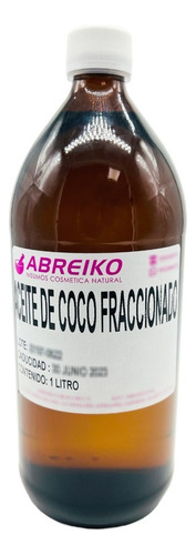 Aceite De Coco Fraccionado Uso Cosmetico 20 Litros