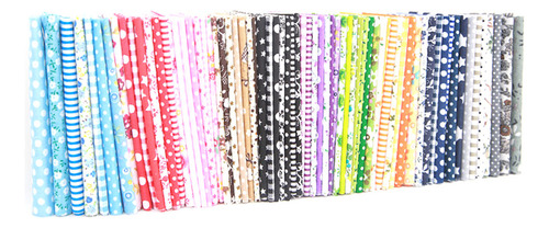 Set De Tela De Algodón Floral Para Bricolaje: 7 Patrones, 25