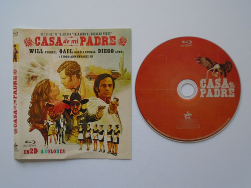 Casa De Mi Padre Blu-ray Disc On Screen Will Ferrell (Usado)