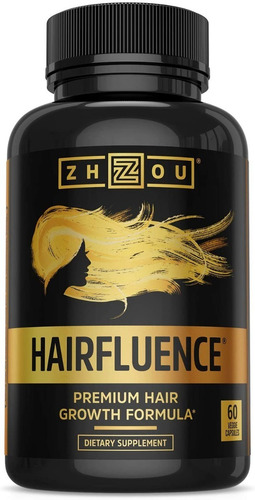 Imagen 3 de 5 de Minoxidil 5% + Zhou Hairfluence 60 Caps Premium
