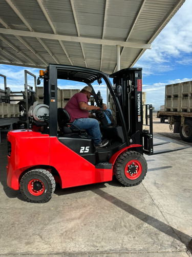 Montacargas Hangcha 5000 Lb Gas Lp Motor Nissan Torre Triple