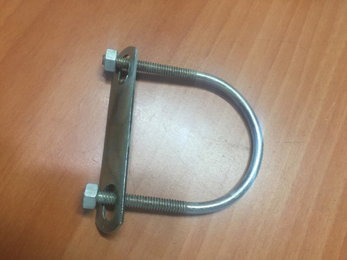 Abrazaderas Tipo U 1/4 X 2. 1/2 Pulgadas Galvanizada