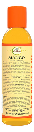 Tratamiento Con Aceite Caliente Okay Mango 117 Ml
