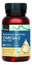 Comprar Omega 3 Concentrado Y Purificado Softgel X 60 Cáps Natier Sabor Sin sabor