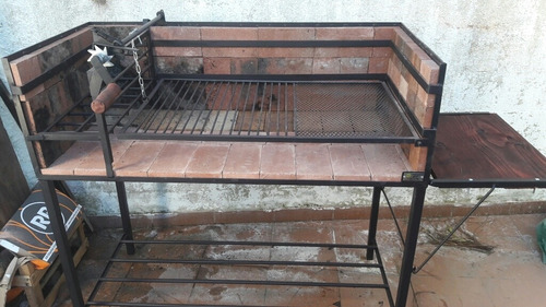 Parrillero Modelo Completo Alto Calidad Doble Aa