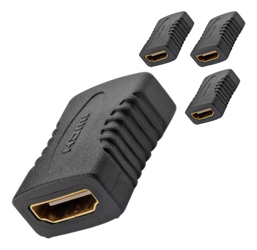 Ficha Hdmi Union Pack X10 Hembra Hembra Cupla Adaptador