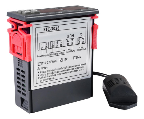 Controlador De Temperatura Stc-3028 Medidor De Controlador D