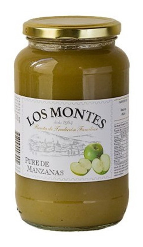 Pure De Manzanas X750g - Los Montes