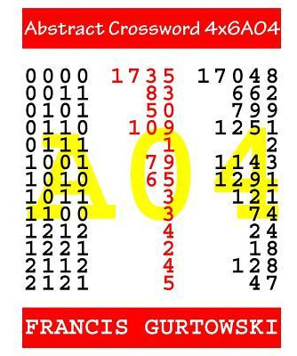 Libro Abstract Crossword 4x6a04 - Mr Francis Gurtowski