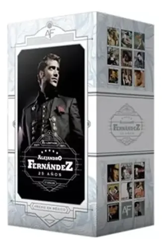 Alejandro Fernández 25 Años Ed Limitada 17 Cd's Discos Box
