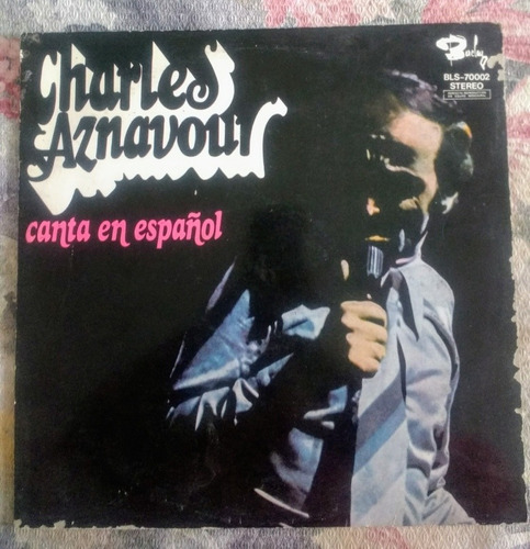 Charles Aznavour Canta En Español Vinilo Original 1972