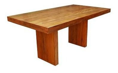 Mesa Jantar Retangular Peroba Rosa De Demolição 1,60x80x78