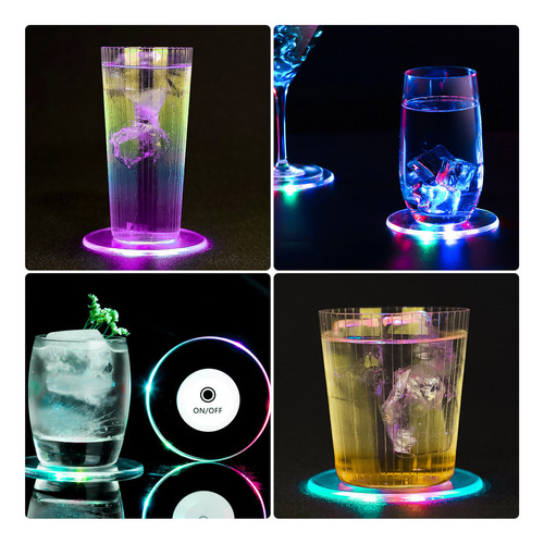 Barra Luminosa Led De Cristal Acrílico F De 3 Piezas Para Có