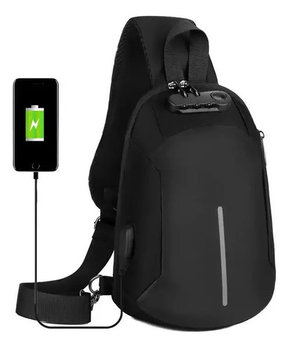 Mochila Porta Notebook Urbana Antirobo Usb C/candado