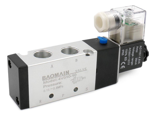 Baomain Neumatica Aire Valvula Solenoide 4 V310   10 A