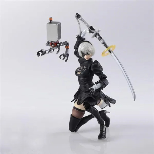 Colección De Figuras Nier: Automata 2b Y Machine Lifeform De