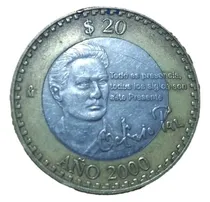 Comprar Moneda 20 Pesos Mexicanos Año 2000 - Monedas De Colección
