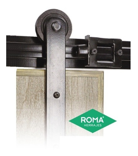 Imagen 2 de 4 de Kit Magazzino S Placa 18 Herrajes Roma Establo Granero