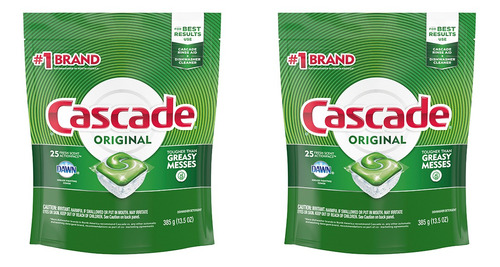 Cascade Original Fresh 25 Pods - 2 Unidades