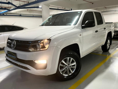 Imagem 1 de 15 de Amarok Cabine Dupla 4x4 Diesel 2018 Unico Dono Completa Nova