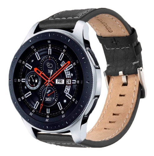 Correa D Piel Premium Sewing Para Samsung Galaxy Watch 46mm