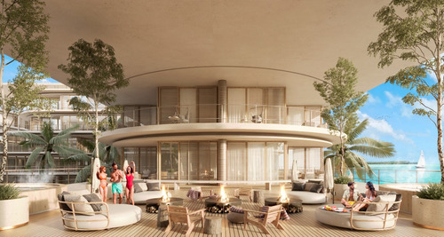 Departamento En Venta En Playa Del Carmen, Zonna, Frente A La Renombrada Playa Mamitas
