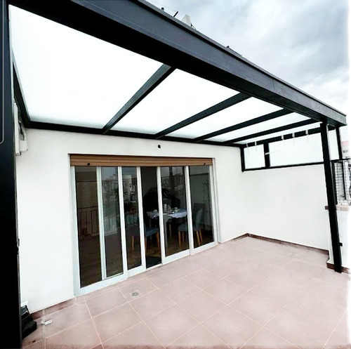 Techos Hierro Y Vidrio - Galerias Balcones Cerramientos X M2