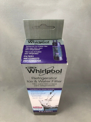 Filtro Refrigerador Whirlpool Filter1 W10295370 Original
