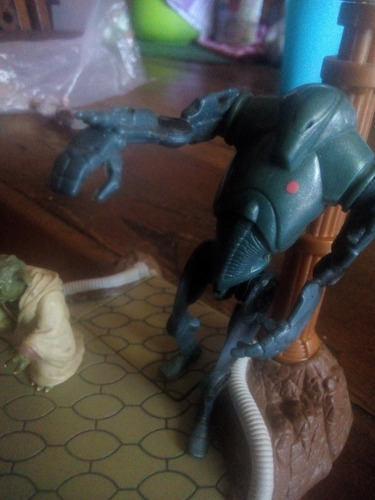Yoda Y Droide Diorama (Usado)