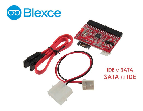 Imagen 2 de 3 de Adaptador Convertidor Ide Sata Disco Duro Lector Dvd