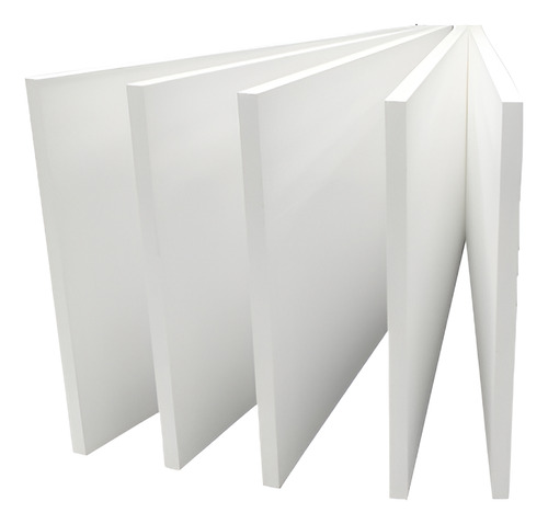 5 Planchas Plumavit 100x50x2 Cm 30kg/m3 - Máxima Densidad
